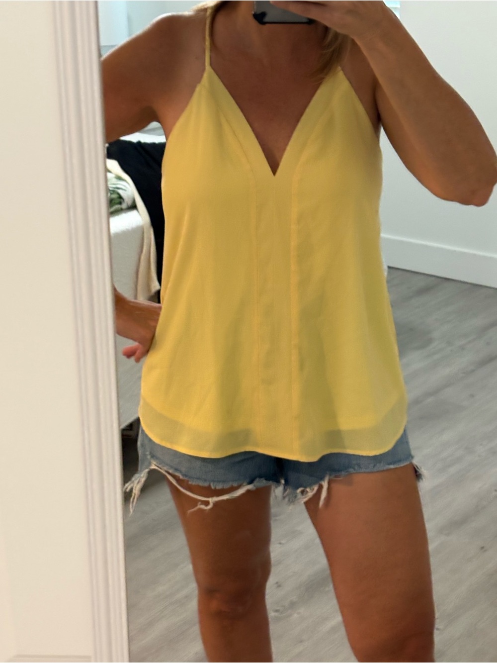 Sunshine V-Neck Spaghetti Strap Tank Top